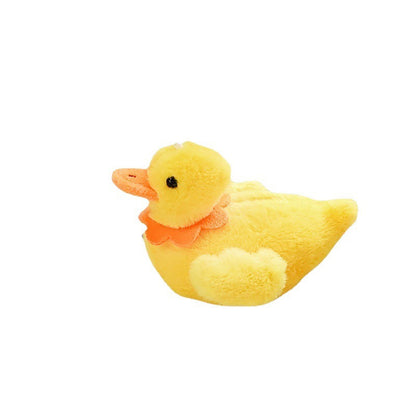 Creative Yellow Duck Plush Toy - Cute Keychain Pendant