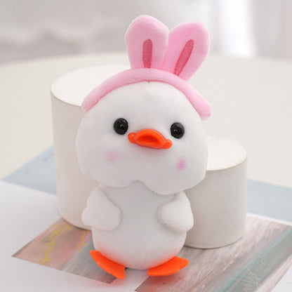 Small Duck Plush Toy - Cute Schoolbag Charm
