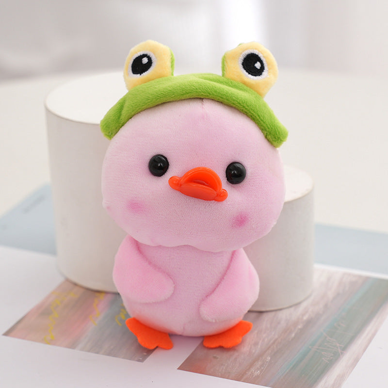Small Duck Plush Toy - Cute Schoolbag Charm