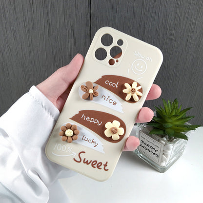 Cute Bunny & Duck Design 3D Silicone Phone Cases