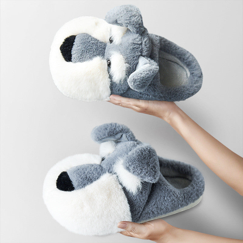 Cute Penguin Plush Slippers – Non-Slip Unisex Cozy Footwear