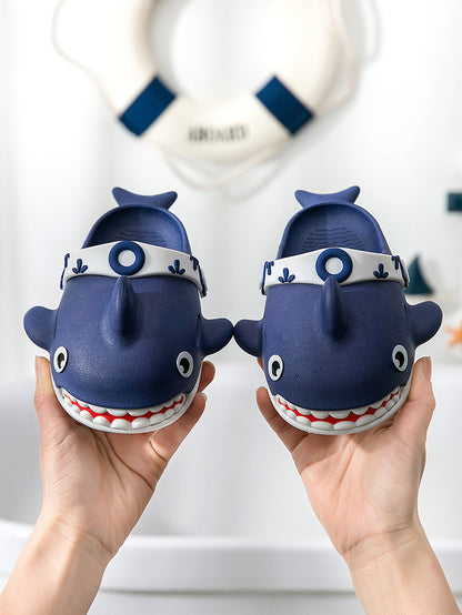 Vibrant Shark Slippers for Kids – Fun Summer Home Footwear