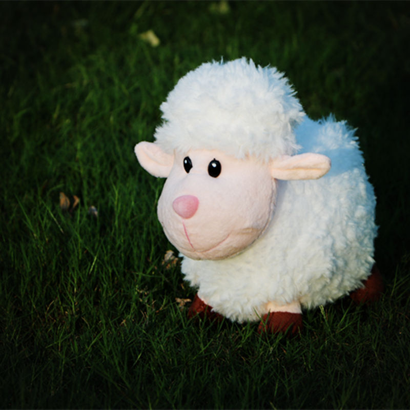 Adorable Cartoon Sheep Plush Toy – Soft Small Cute Plushie