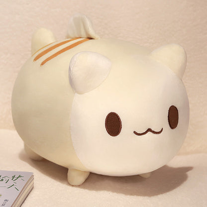 Round and Large Cute Stuffed Cat Toy