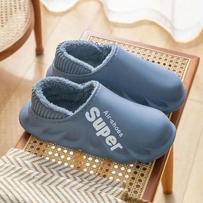 Non-Slip Warm Slippers for Men – Indoor Ankle Cotton Slippers