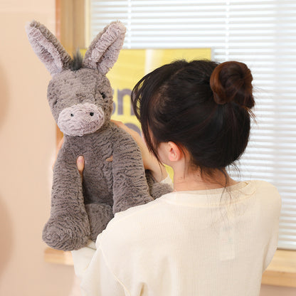 Donkey Plush Toy - Large Cute Plushie