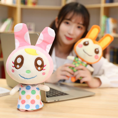 Colorful Animal Crossing Plush Toys in Cute Outfits – Bunny, Bear & More