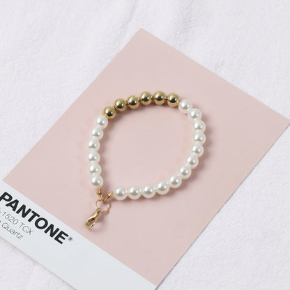 Elegant Pearl Keychains for Women with Chic Charms & Metal Clasps