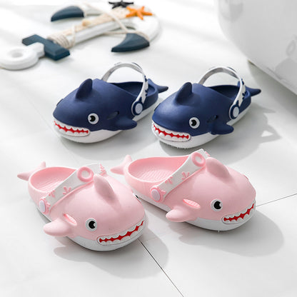 Vibrant Shark Slippers for Kids – Fun Summer Home Footwear