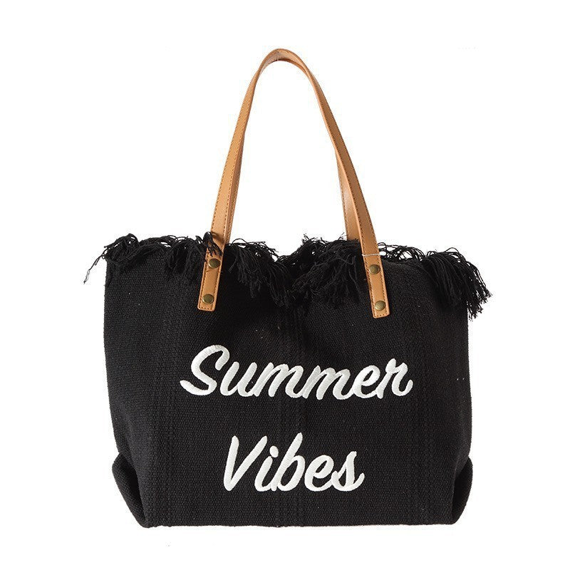 Fashionable Travel Tote Bag - Perfect for Beach Trips