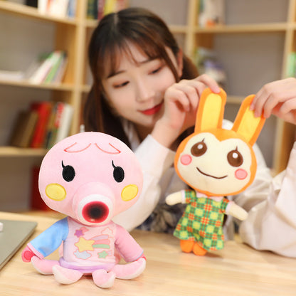 Colorful Animal Crossing Plush Toys in Cute Outfits – Bunny, Bear & More