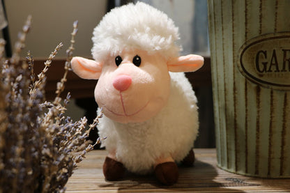 Adorable Cartoon Sheep Plush Toy – Soft Small Cute Plushie