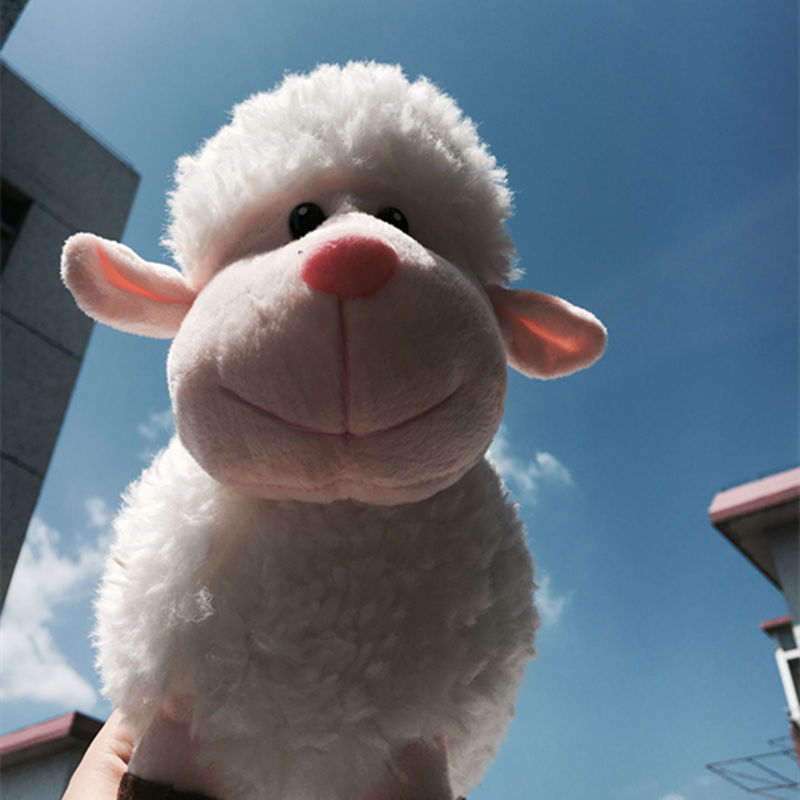 Adorable Cartoon Sheep Plush Toy – Soft Small Cute Plushie