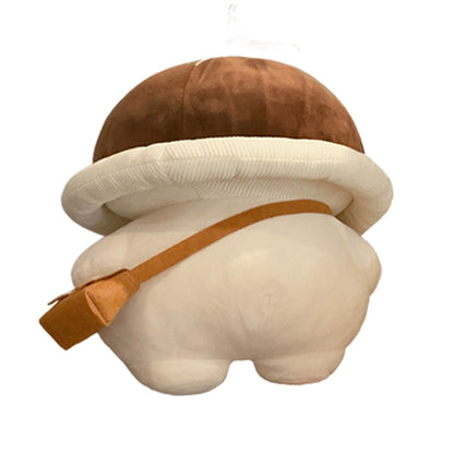 Adorable Mushroom Plush Toy Set with Cute Backpack Design