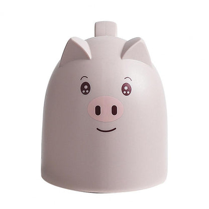 Cute Animal Mouthwash Cups with Bear, Cat, Pig, and Dog Faces