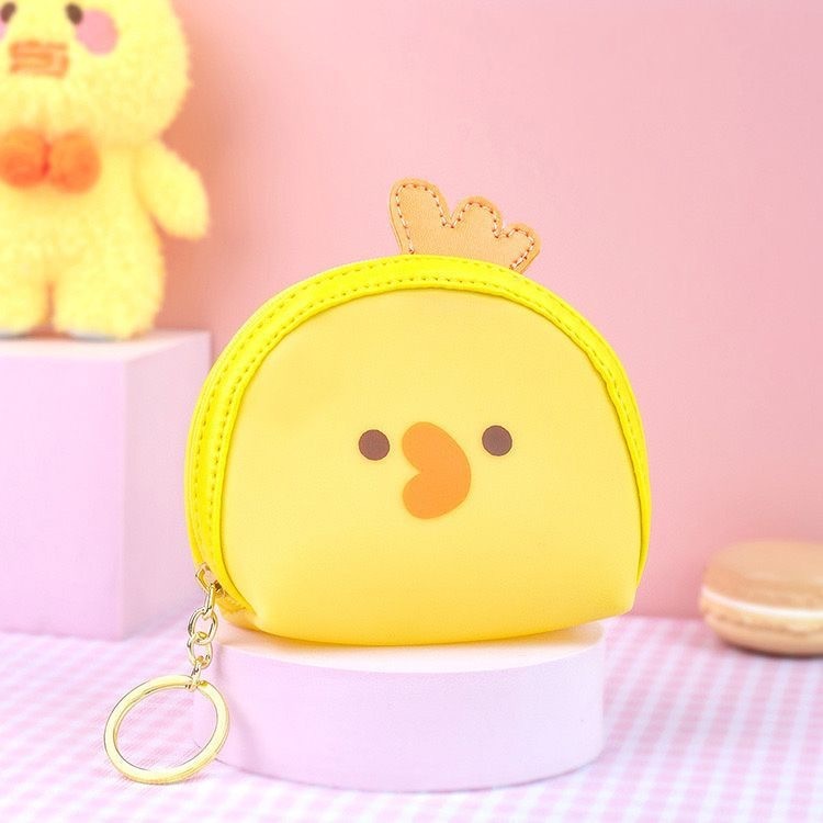 Cute Animal Coin Purse with Zipper – Vibrant Colors & Playful Designs