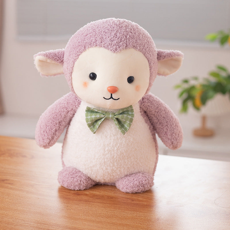 Small & Charming Animal Plush Toys with Bow Ties – Perfect Birthday Gifts