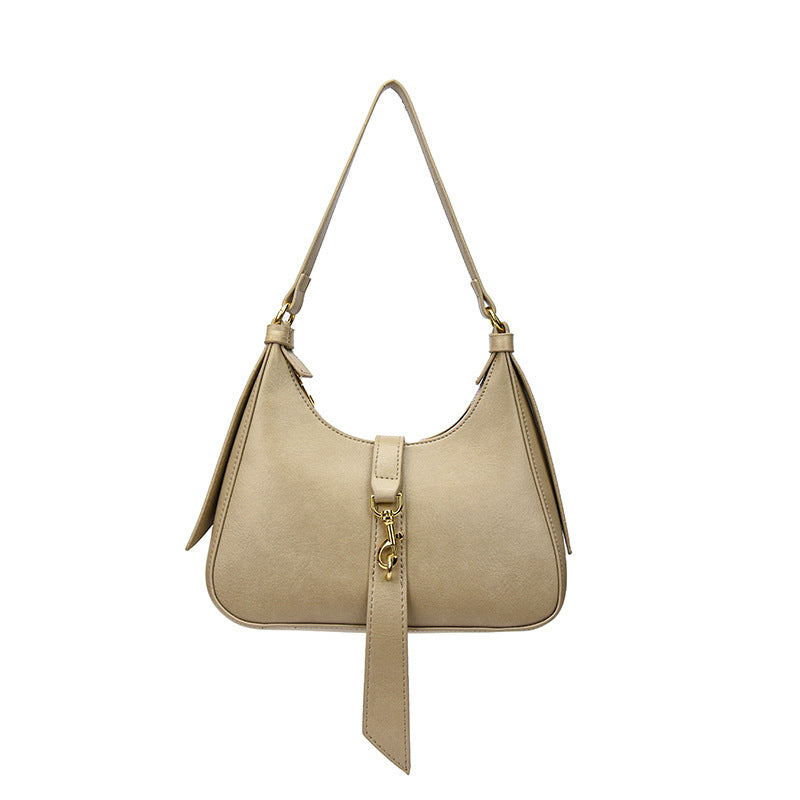 Minimalist One Shoulder Crossbody Bags for Women with Gold Accent