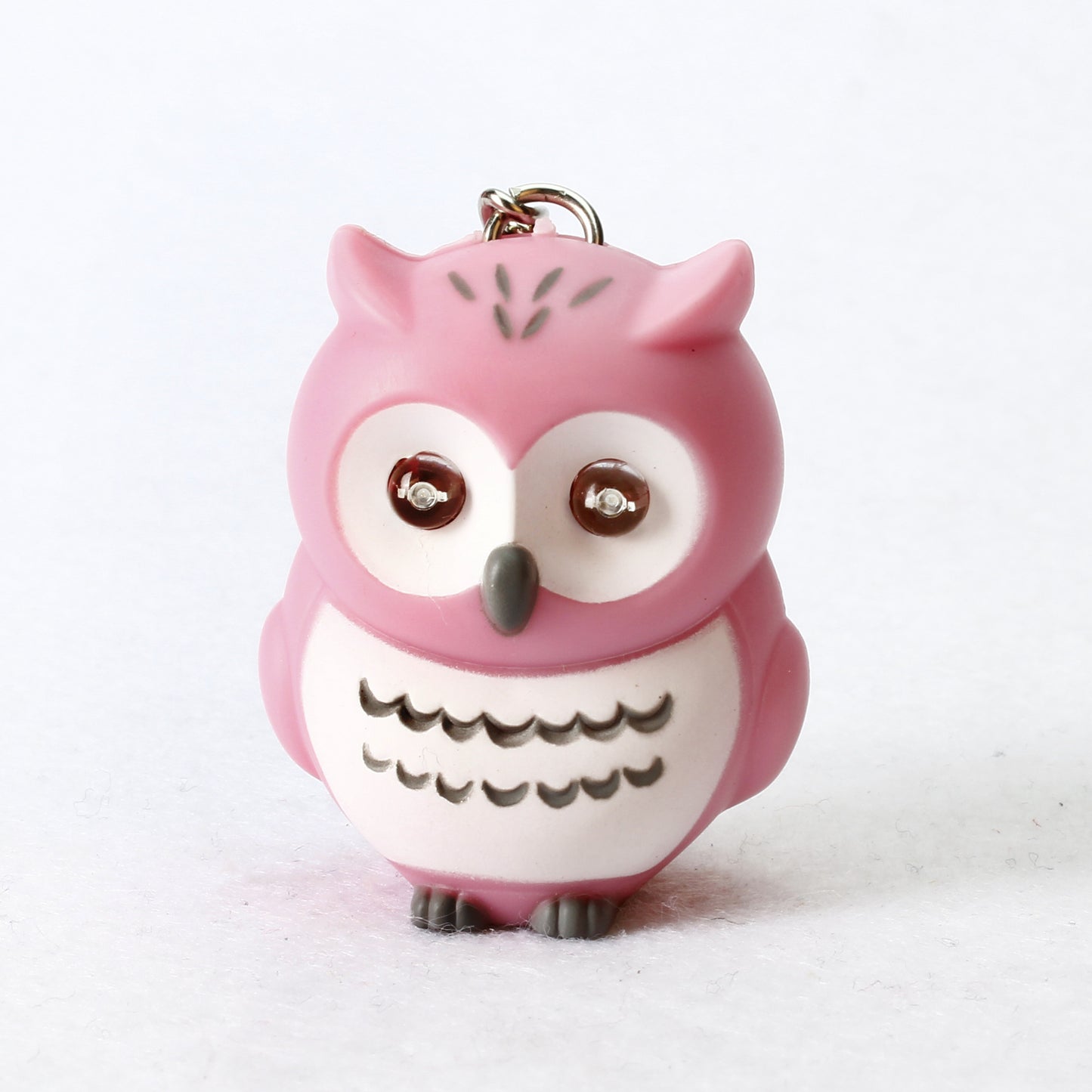 Luminous Owl Keychain with Light-Up Eyes & Musical Melodies